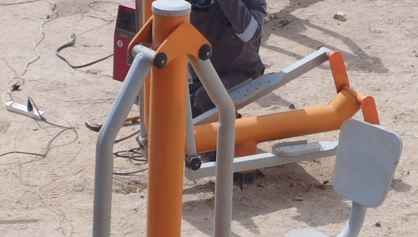 MANTENIMIENTO DEL PARQUE BIOSALUDABLE EN EL CENTRO PARROQUIAL